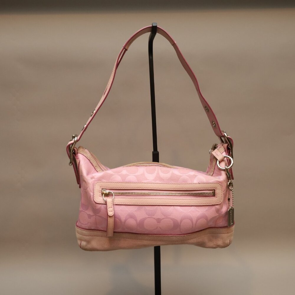 Coach East/West Signature Canvas Shoulder Bag